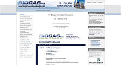 Desktop Screenshot of biogas-innovationskongress.de
