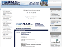 Tablet Screenshot of biogas-innovationskongress.de